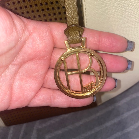 🪐Rare Henri Bendel W 57th perforated tote - Picture 9 of 12